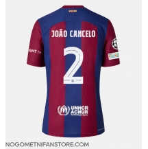 Moški Barcelona Joao Cancelo #2 Replika nogometni dresi Domači 2023-24 Kratek Rokav