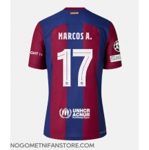 Moški Barcelona Marcos Alonso #17 Replika nogometni dresi Domači 2023-24 Kratek Rokav