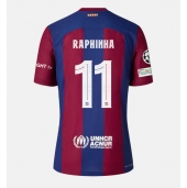 Moški Barcelona Raphinha Belloli #11 Replika nogometni dresi Domači 2023-24 Kratek Rokav