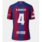 Moški Barcelona Ronald Araujo #4 Replika nogometni dresi Domači 2023-24 Kratek Rokav