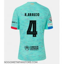 Moški Barcelona Ronald Araujo #4 Replika nogometni dresi Tretji 2023-24 Kratek Rokav