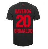 Moški Bayer Leverkusen Alejandro Grimaldo #20 Replika nogometni dresi Domači 2023-24 Kratek Rokav