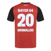 Moški Bayer Leverkusen Alejandro Grimaldo #20 Replika nogometni dresi Domači 2024-25 Kratek Rokav