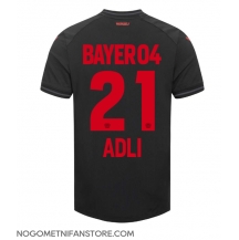 Moški Bayer Leverkusen Amine Adli #21 Replika nogometni dresi Domači 2023-24 Kratek Rokav