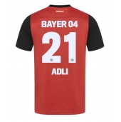 Moški Bayer Leverkusen Amine Adli #21 Replika nogometni dresi Domači 2024-25 Kratek Rokav