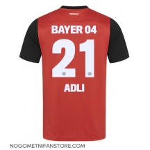 Moški Bayer Leverkusen Amine Adli #21 Replika nogometni dresi Domači 2024-25 Kratek Rokav