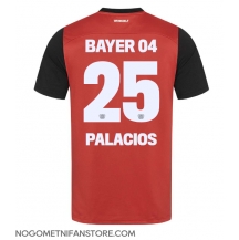 Moški Bayer Leverkusen Exequiel Palacios #25 Replika nogometni dresi Domači 2024-25 Kratek Rokav