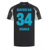 Moški Bayer Leverkusen Granit Xhaka #34 Replika nogometni dresi Tretji 2024-25 Kratek Rokav