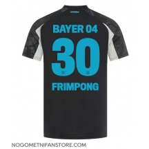 Moški Bayer Leverkusen Jeremie Frimpong #30 Replika nogometni dresi Tretji 2024-25 Kratek Rokav