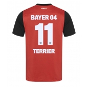 Moški Bayer Leverkusen Martin Terrier #11 Replika nogometni dresi Domači 2024-25 Kratek Rokav