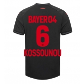 Moški Bayer Leverkusen Odilon Kossounou #6 Replika nogometni dresi Domači 2023-24 Kratek Rokav