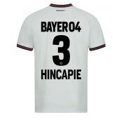 Moški Bayer Leverkusen Piero Hincapie #3 Replika nogometni dresi Gostujoči 2023-24 Kratek Rokav