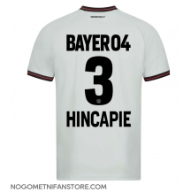 Moški Bayer Leverkusen Piero Hincapie #3 Replika nogometni dresi Gostujoči 2023-24 Kratek Rokav