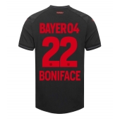 Moški Bayer Leverkusen Victor Boniface #22 Replika nogometni dresi Domači 2023-24 Kratek Rokav