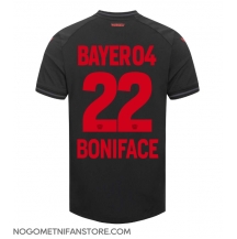 Moški Bayer Leverkusen Victor Boniface #22 Replika nogometni dresi Domači 2023-24 Kratek Rokav