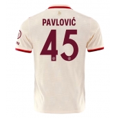 Moški Bayern Munich Aleksandar Pavlovic #45 Replika nogometni dresi Tretji 2024-25 Kratek Rokav