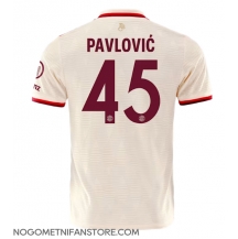 Moški Bayern Munich Aleksandar Pavlovic #45 Replika nogometni dresi Tretji 2024-25 Kratek Rokav