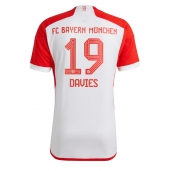 Moški Bayern Munich Alphonso Davies #19 Replika nogometni dresi Domači 2023-24 Kratek Rokav