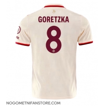 Moški Bayern Munich Leon Goretzka #8 Replika nogometni dresi Tretji 2024-25 Kratek Rokav