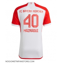 Moški Bayern Munich Noussair Mazraoui #40 Replika nogometni dresi Domači 2023-24 Kratek Rokav