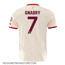 Moški Bayern Munich Serge Gnabry #7 Replika nogometni dresi Tretji 2024-25 Kratek Rokav