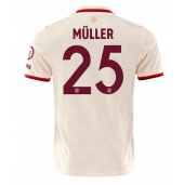 Moški Bayern Munich Thomas Muller #25 Replika nogometni dresi Tretji 2024-25 Kratek Rokav