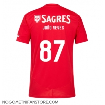 Moški Benfica Joao Neves #87 Replika nogometni dresi Domači 2024-25 Kratek Rokav