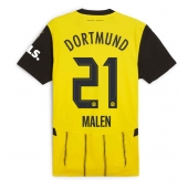 Moški Borussia Dortmund Donyell Malen #21 Replika nogometni dresi Domači 2024-25 Kratek Rokav