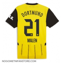 Moški Borussia Dortmund Donyell Malen #21 Replika nogometni dresi Domači 2024-25 Kratek Rokav