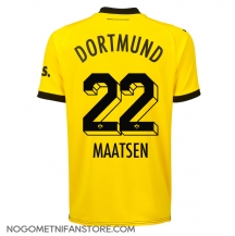 Moški Borussia Dortmund Ian Maatsen #22 Replika nogometni dresi Domači 2023-24 Kratek Rokav