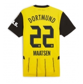 Moški Borussia Dortmund Ian Maatsen #22 Replika nogometni dresi Domači 2024-25 Kratek Rokav