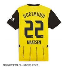 Moški Borussia Dortmund Ian Maatsen #22 Replika nogometni dresi Domači 2024-25 Kratek Rokav