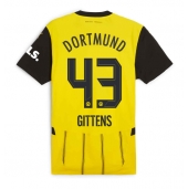 Moški Borussia Dortmund Jamie Bynoe-Gittens #43 Replika nogometni dresi Domači 2024-25 Kratek Rokav