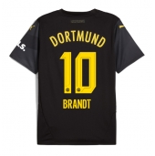 Moški Borussia Dortmund Julian Brandt #10 Replika nogometni dresi Gostujoči 2024-25 Kratek Rokav