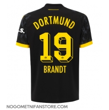 Moški Borussia Dortmund Julian Brandt #19 Replika nogometni dresi Gostujoči 2023-24 Kratek Rokav