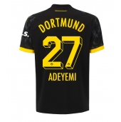 Moški Borussia Dortmund Karim Adeyemi #27 Replika nogometni dresi Gostujoči 2023-24 Kratek Rokav