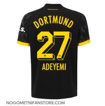 Moški Borussia Dortmund Karim Adeyemi #27 Replika nogometni dresi Gostujoči 2023-24 Kratek Rokav