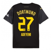 Moški Borussia Dortmund Karim Adeyemi #27 Replika nogometni dresi Gostujoči 2024-25 Kratek Rokav