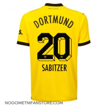 Moški Borussia Dortmund Marcel Sabitzer #20 Replika nogometni dresi Domači 2023-24 Kratek Rokav