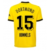 Moški Borussia Dortmund Mats Hummels #15 Replika nogometni dresi Domači 2023-24 Kratek Rokav