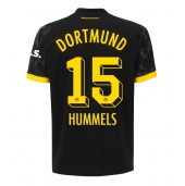 Moški Borussia Dortmund Mats Hummels #15 Replika nogometni dresi Gostujoči 2023-24 Kratek Rokav