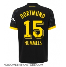 Moški Borussia Dortmund Mats Hummels #15 Replika nogometni dresi Gostujoči 2023-24 Kratek Rokav