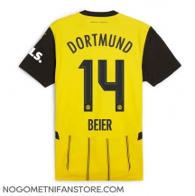 Moški Borussia Dortmund Maximilian Beier #14 Replika nogometni dresi Domači 2024-25 Kratek Rokav