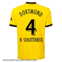 Moški Borussia Dortmund Nico Schlotterbeck #4 Replika nogometni dresi Domači 2023-24 Kratek Rokav