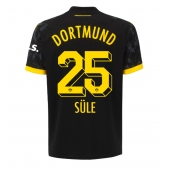 Moški Borussia Dortmund Niklas Sule #25 Replika nogometni dresi Gostujoči 2023-24 Kratek Rokav