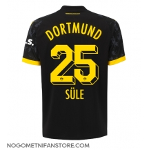 Moški Borussia Dortmund Niklas Sule #25 Replika nogometni dresi Gostujoči 2023-24 Kratek Rokav