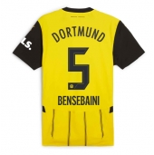 Moški Borussia Dortmund Ramy Bensebaini #5 Replika nogometni dresi Domači 2024-25 Kratek Rokav