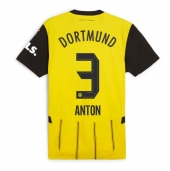 Moški Borussia Dortmund Waldemar Anton #3 Replika nogometni dresi Domači 2024-25 Kratek Rokav