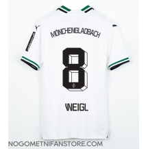 Moški Borussia Monchengladbach Julian Weigl #8 Replika nogometni dresi Domači 2023-24 Kratek Rokav