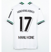 Moški Borussia Monchengladbach Manu Kone #17 Replika nogometni dresi Domači 2023-24 Kratek Rokav